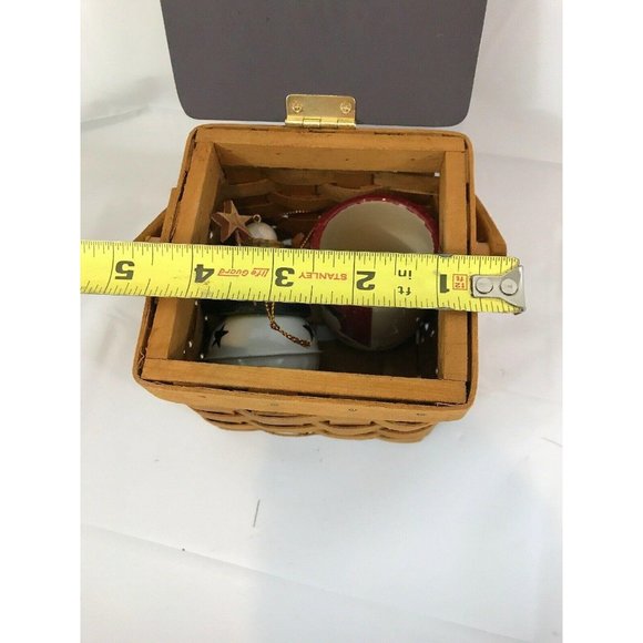 3 pc Snowman themed gift set Ornament Tea Light - Picture 5 of 6